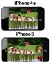 ההבדל בין אייפונים 5 ו-4